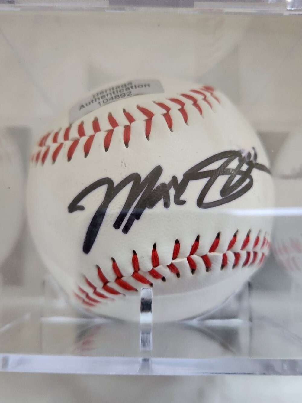Max Scherzer signed/autographed baseball w/COA